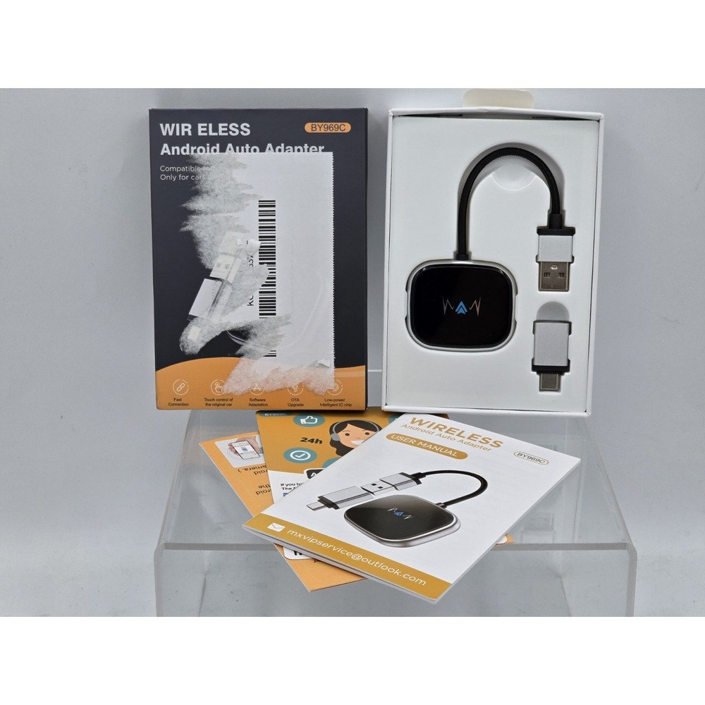 Android Auto Wireless Adapter‎ for Factory Wired Android Auto